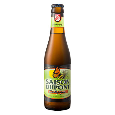 5410702000836 Saison Dupont Bio - 33cl Biologish bier met nagisting in de fles (controle BE-BIO-01)