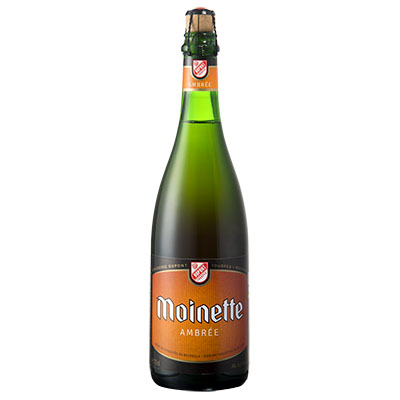 5410702001390 Moinette Ambrée - 75cl Bier met nagisting in de fles